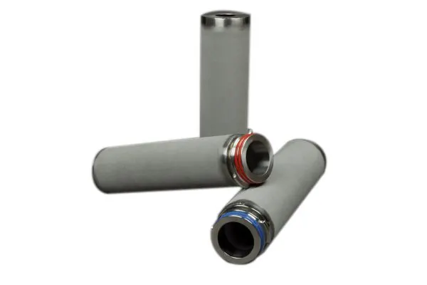 stainless steel sintered powder filter cartridge
